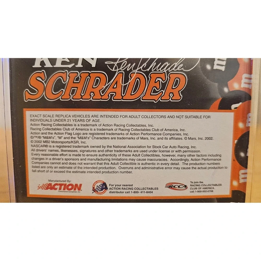 Action Ken Schrader 36 M&Ms Halloween 2002 Grand Prix 1:64 Diecast 1 of 8640